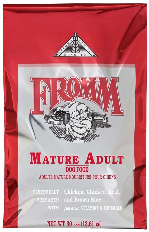 FROMM CLASSIC MATURE ADULT DOG FOOD 30LBS