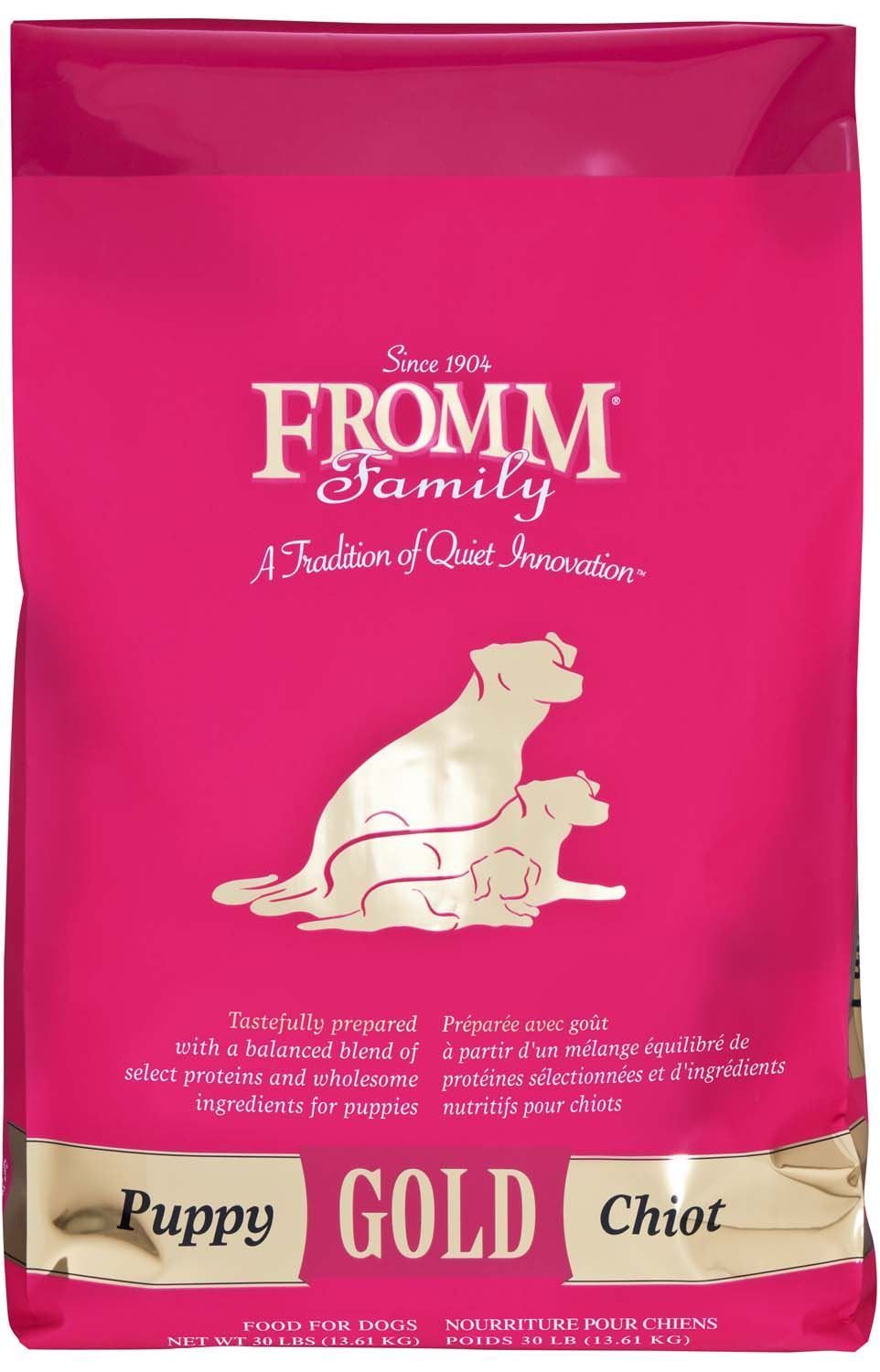 FROMM GOLD PUPPY DOG FOOD 30LBS