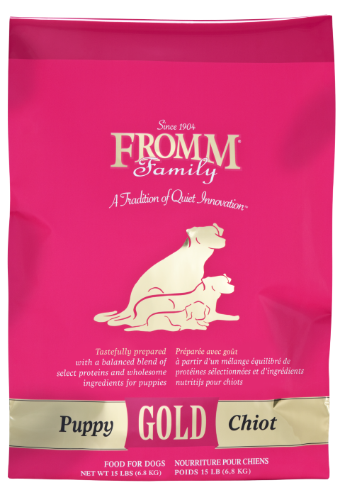 FROMM GOLD PUPPY DOG FOOD  15LBS