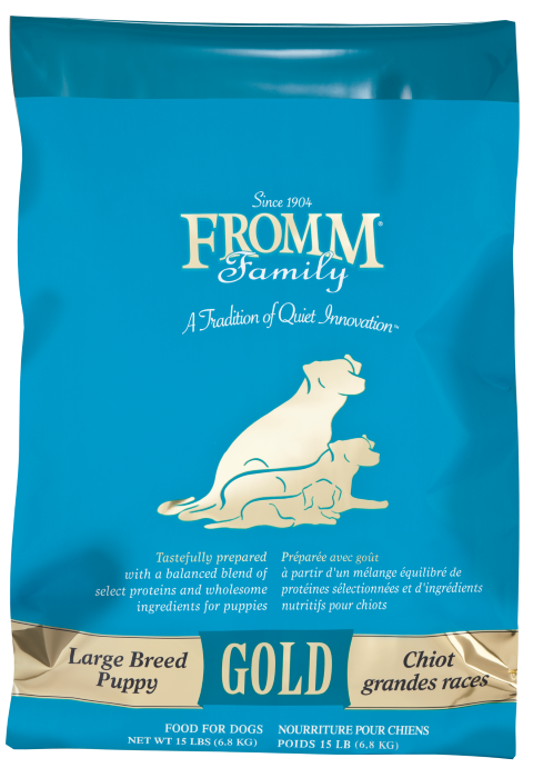 FROMM GOLD LARGE BREED PUPPY DOG FOOD 15LBS