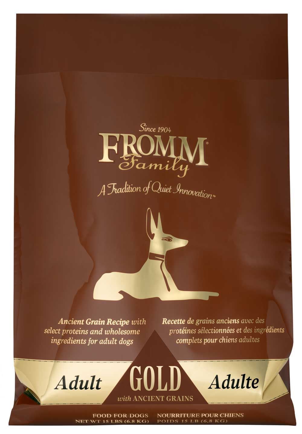 FROMM GOLD ADULT WITH ANCIENT GRAINS DOG FOOD 5LBS
