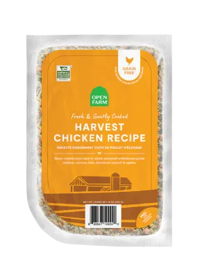 OPEN FARM HARVEST CHICKEN GENTLY COOKED RECIPE DOG FOOD 16OZ