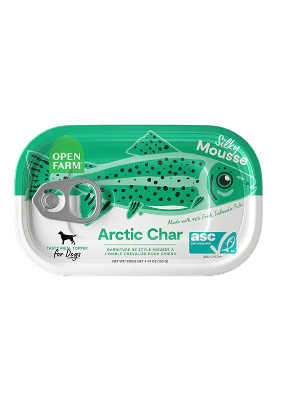 OPEN FARM ARTIC CHAR TOPPER FOR DOGS 4.59OZ