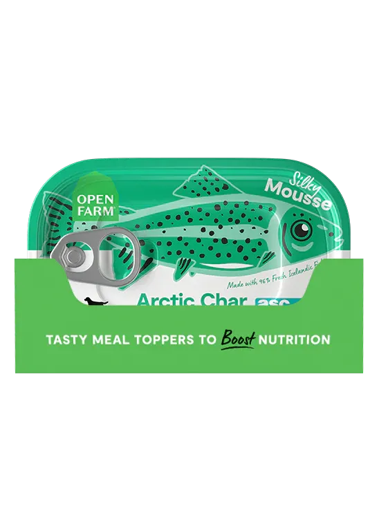 OPEN FARM ARTIC CHAR TOPPER FOR DOGS CASE/ 4.59OZ
