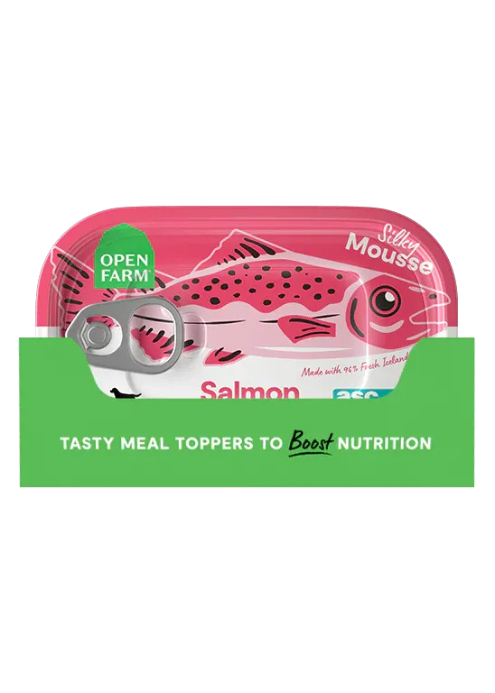 OPEN FARM SALMON TOPPER FOR DOGS CASE/ 4.59OZ