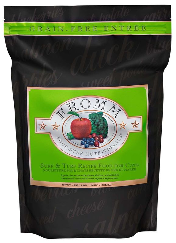 FROMM SURF &amp; TURF RECIPE CAT FOOD 4LBS