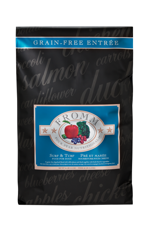 FROMM FOUR STAR SURF &amp; TURF RECIPE DOG FOOD 4LBS