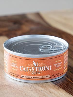 FROMM CAT-A-STRONI CHICKEN &amp; VEGETABLE STEW CAT FOOD 5.5OZ