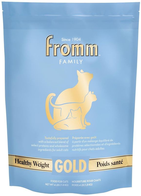 FROMM GOLD HEALTHY WEIGHT CAT FOOD 4LBS