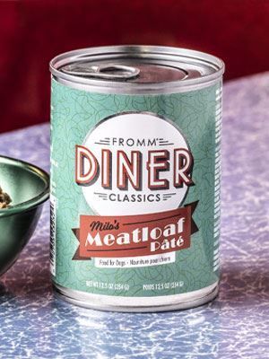 *FROMM DINER CLASSICS MILOS MEATLOAF PATE DOG FOOD 12.5OZ