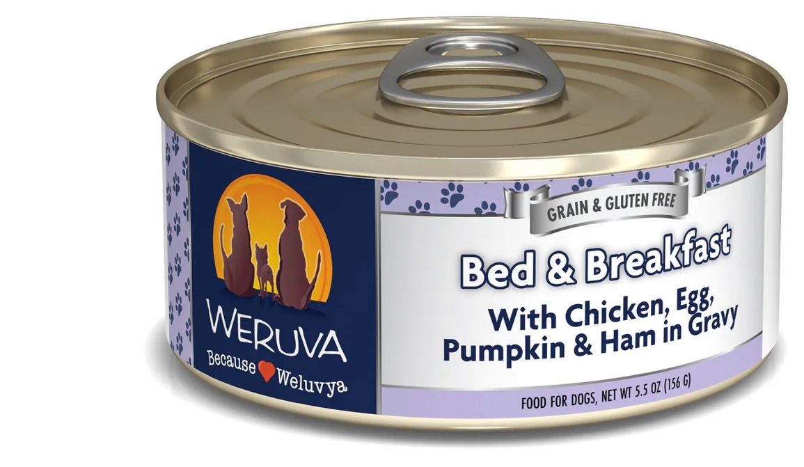 WERUVA BED &amp; BREAKFAST DOG FOOD CASE OF 24/5.5OZ