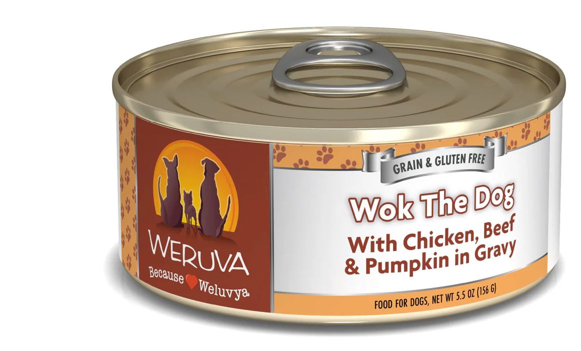 WERUVA WOK THE DOG DOG FOOD 5.5OZ