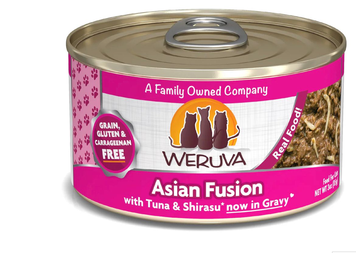 *WERUVA ASIAN FUSION CAT FOOD 3OZ
