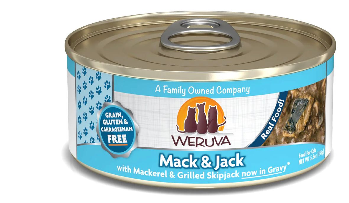 WERUVA MACK &amp; JACK CAT FOOD 5.5OZ