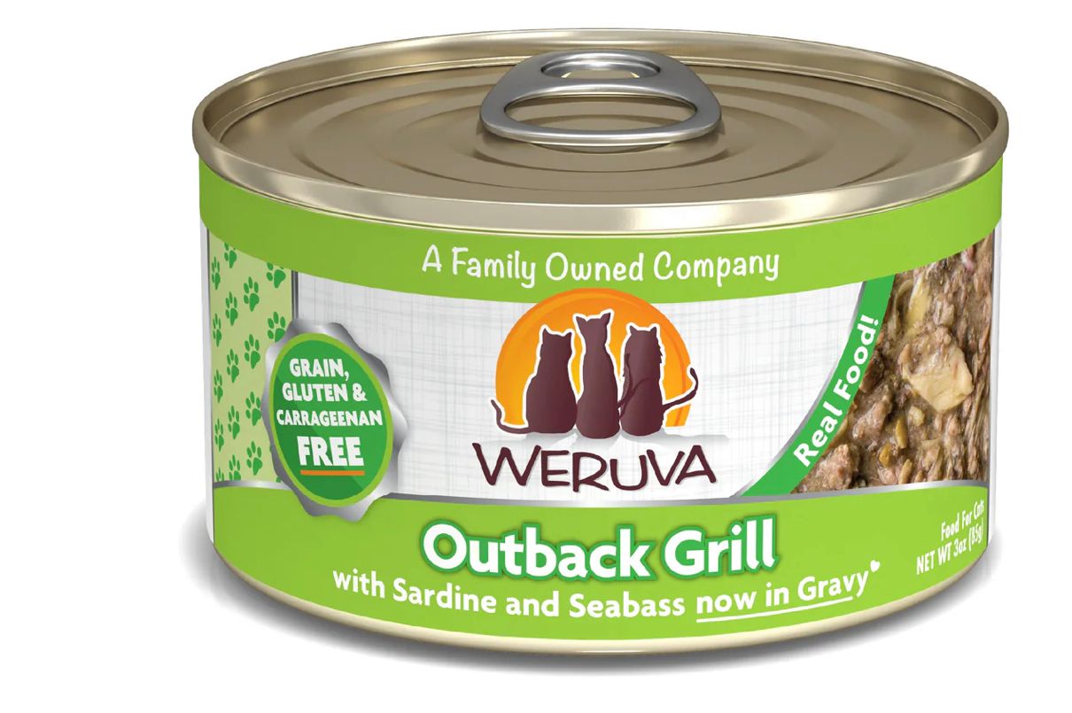 WERUVA OUTBACK GRILL CAT FOOD CASE OF 24/3OZ