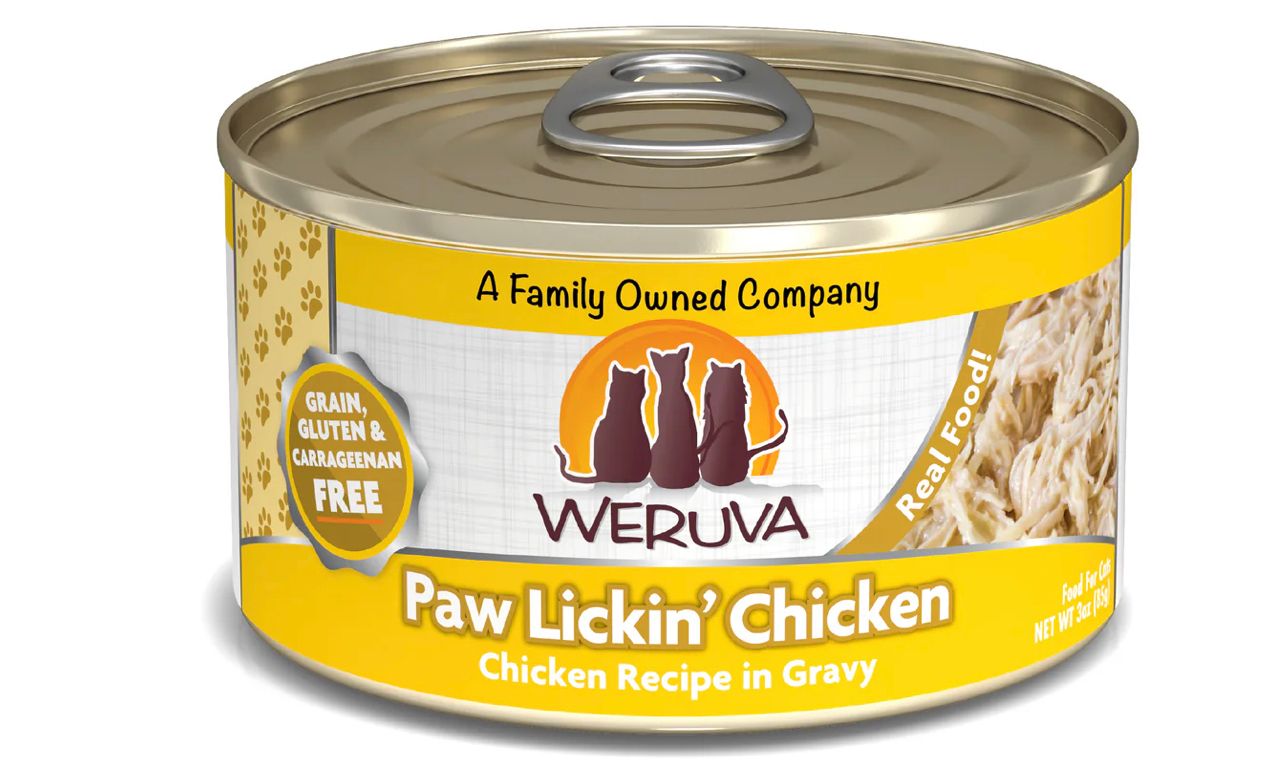 WERUVA PAW LICKIN CHICKEN CAT FOOD 3OZ