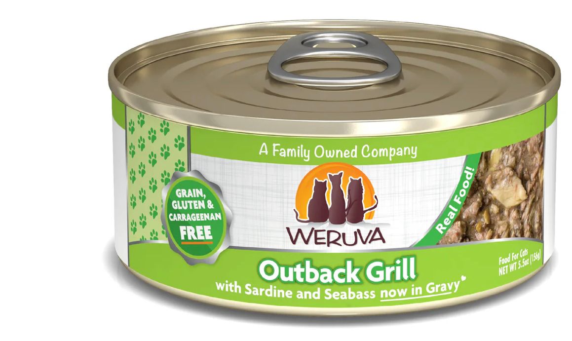 WERUVA OUTBACK GRILL CAT FOOD CASE OF 24/5.5OZ