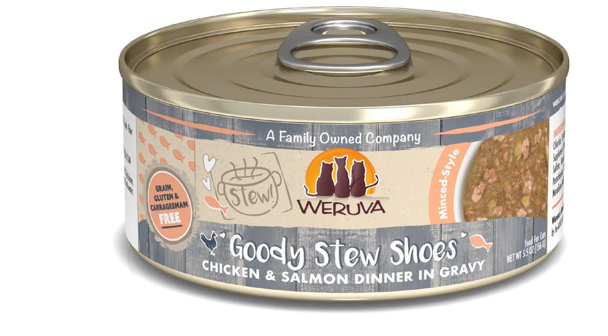 WERUVA GOODY STEW SHOES CAT FOOD 5.5OZ