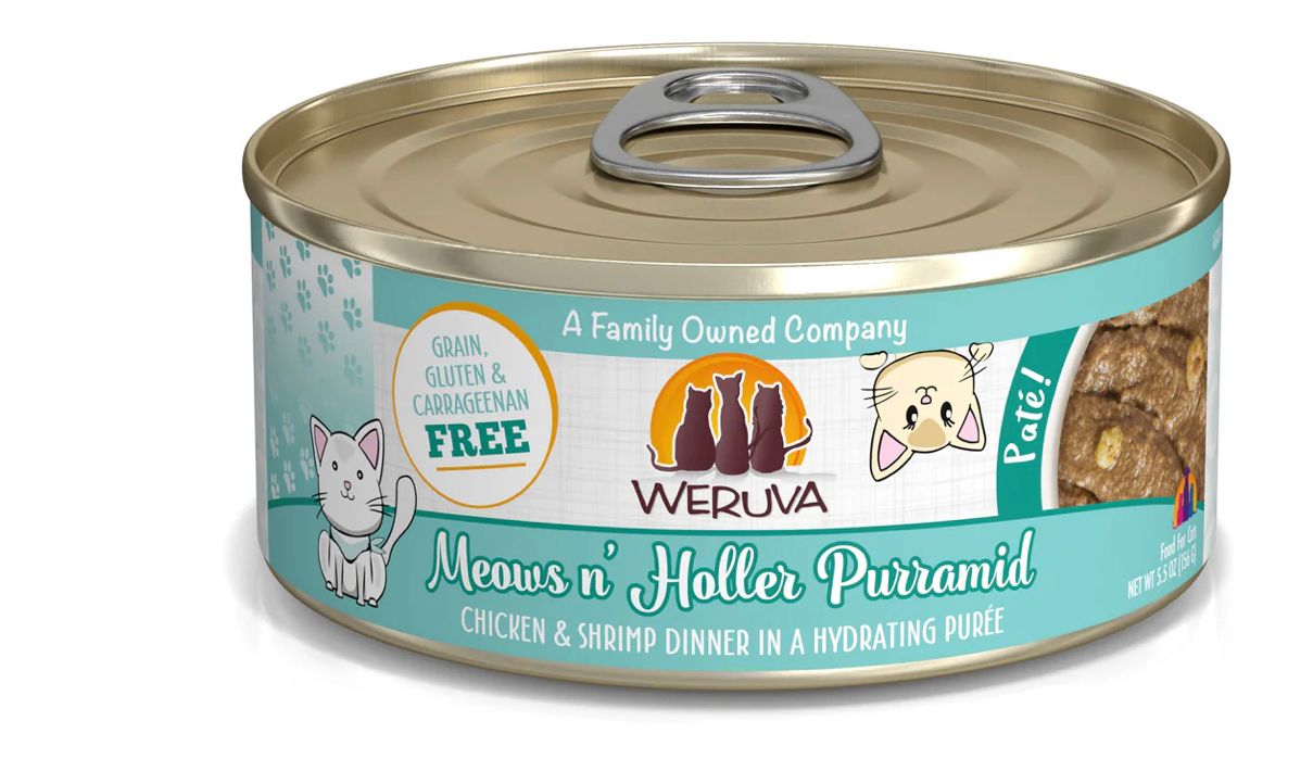 *WERUVA MEOWS N HOLLER PURRAMID 5.5OZ