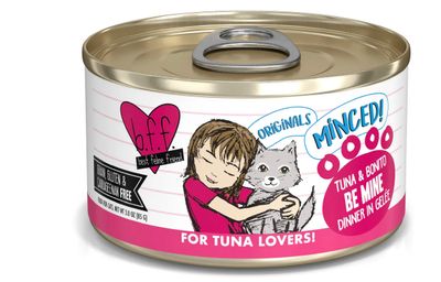 WERUVA BFF BE MINE TUNA &amp; BONITO DINNER CAT FOOD 3OZ