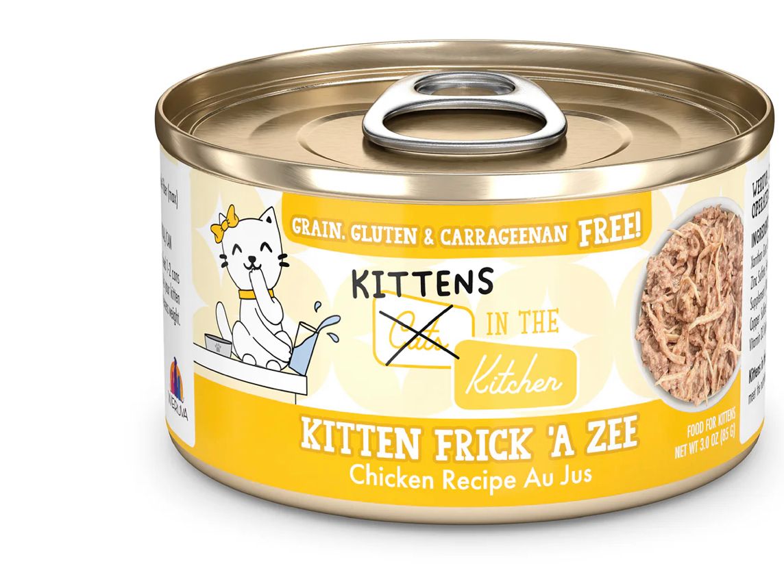 *WERUVA CATS IN THE KITCHEN KITTEN FRICK A ZEE CAT FOOD 3OZ