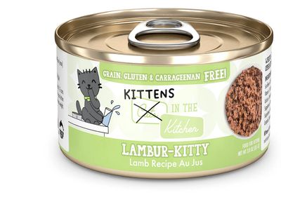 *WERUVA CATS IN THE KITCHEN KITTEN LAMBUR-KITTY CAT FOOD CASE OF 12/3OZ