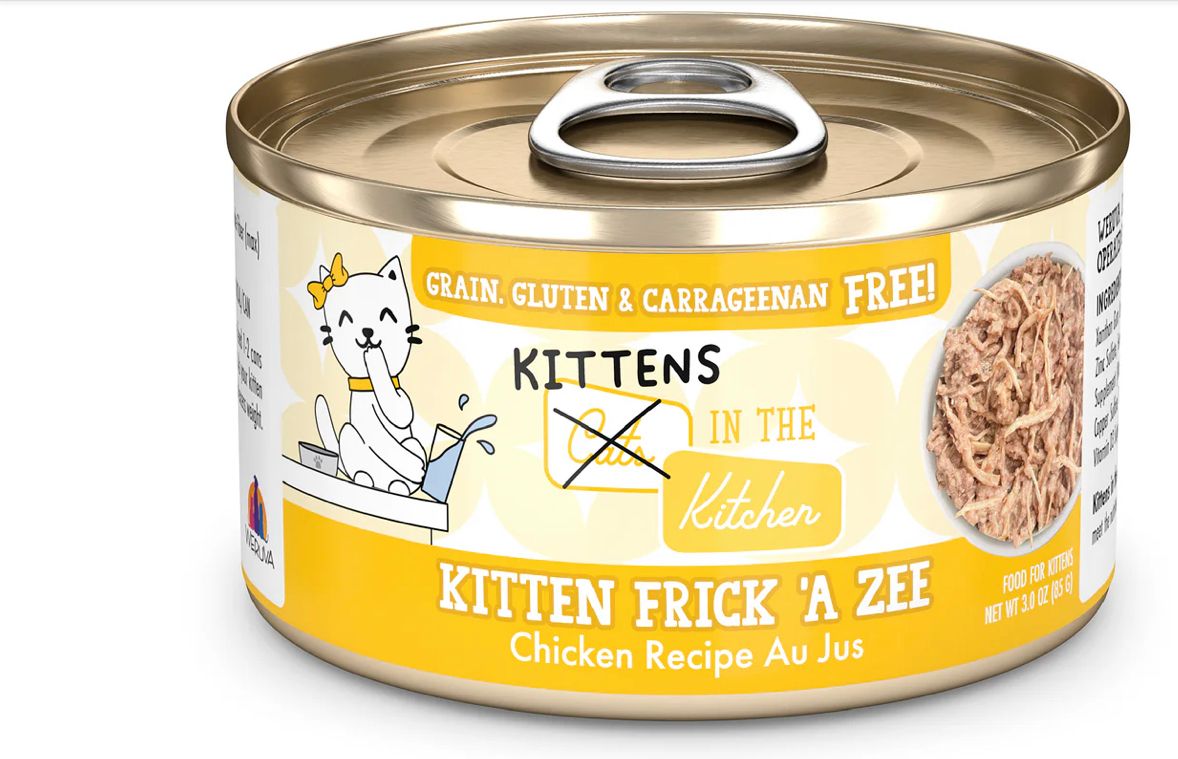 WERUVA CATS IN KITCHEN KITTEN FRICK A ZEE CAT FOOD CASE OF 12/3OZ