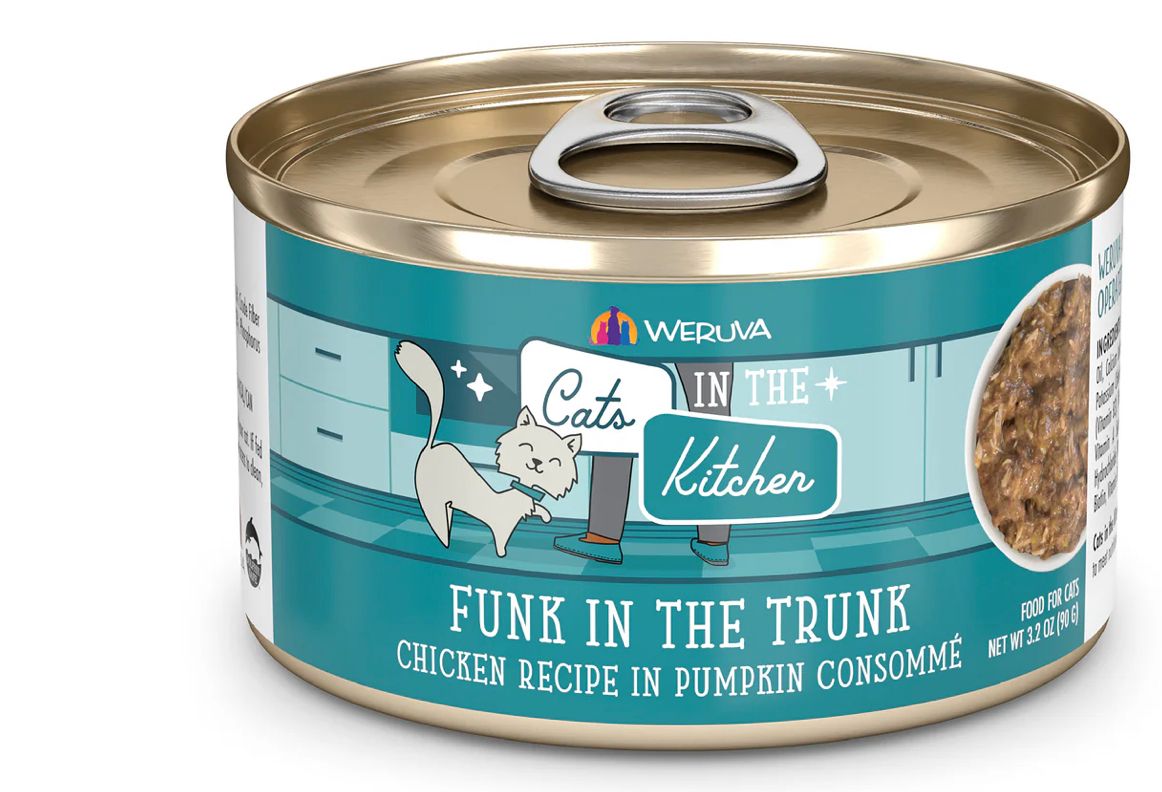 WERUVA CATS IN THE KITCHEN FUNK IN THE TRUNK CAT FOOD 3.2OZ