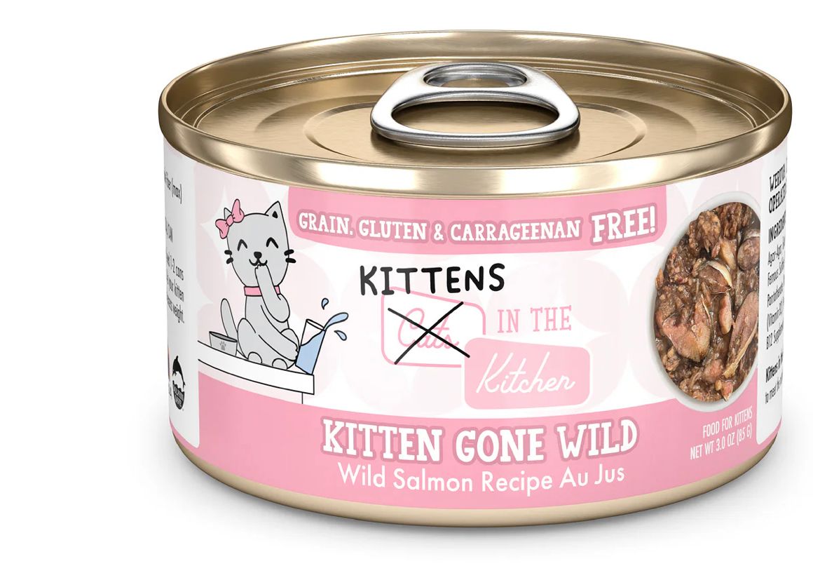 *WERUVA CATS IN THE KITCHEN KITTEN GONE WILD CAT FOOD CASE OF 12/3OZ