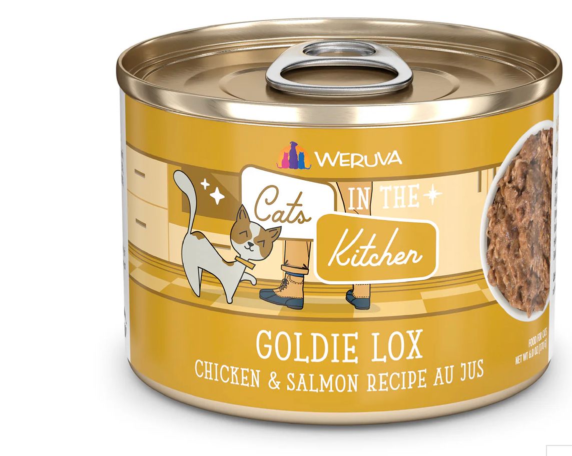 WERUVA CATS IN THE KITCHEN GOLDIE LOX CAT FOOD 6OZ