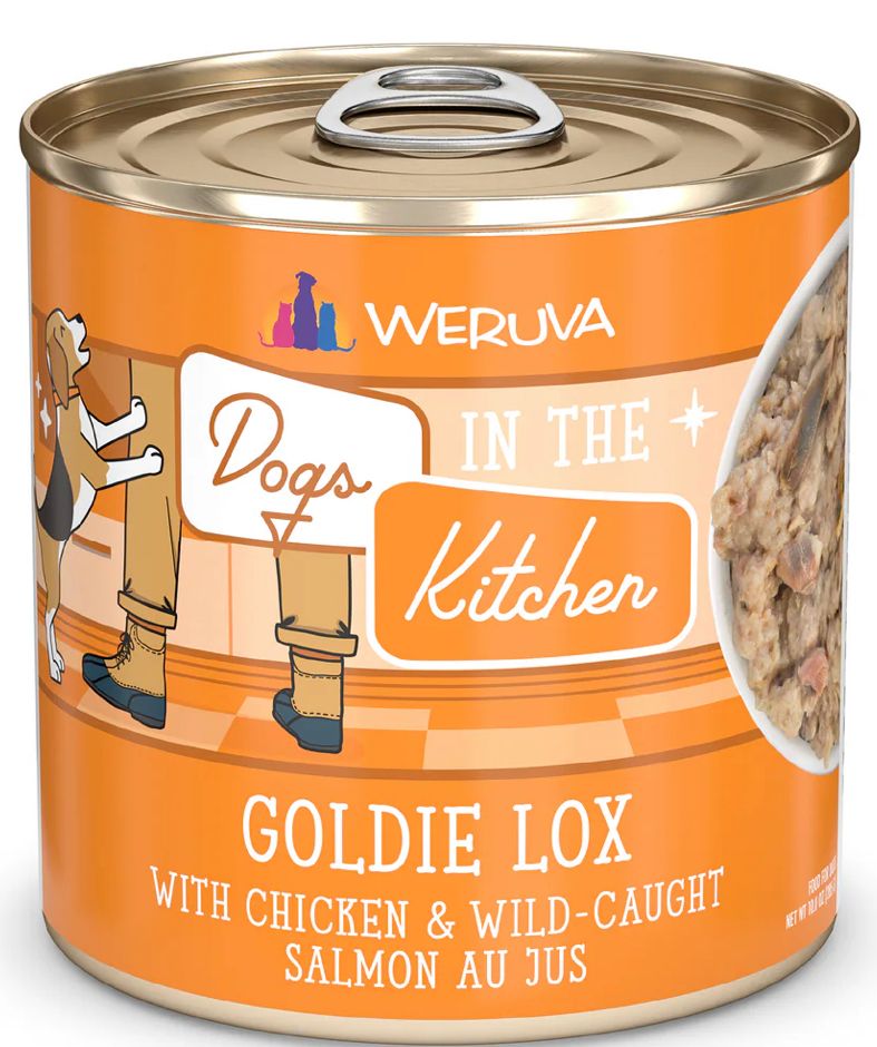 *WERUVA DOGS IN THE KITCHEN GOLDIE LOX DOG FOOD 10OZ