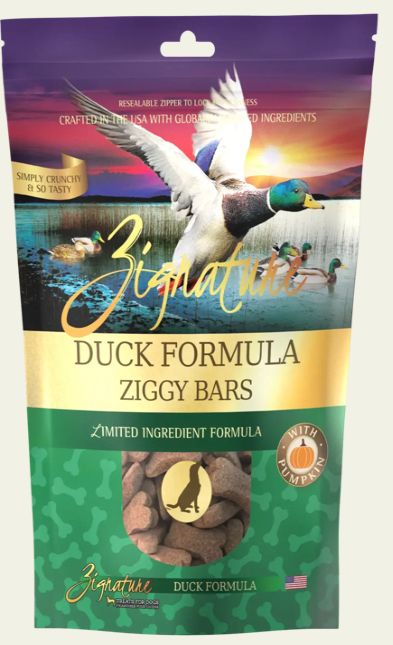 ZIGNATURE DUCK FORMULA ZIGGY BAR DOG FOOD 12OZ