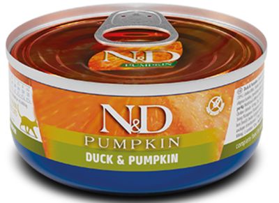FARMINA N&amp;D GRAIN FREE PUMPKIN DUCK CAT FOOD 2.50OZ