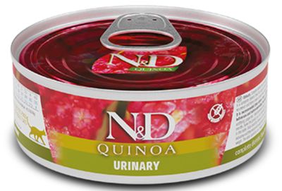 FARMINA N&amp;D GRAIN FREE QUINOA URINARY DUCK CAT FOOD 2.80OZ