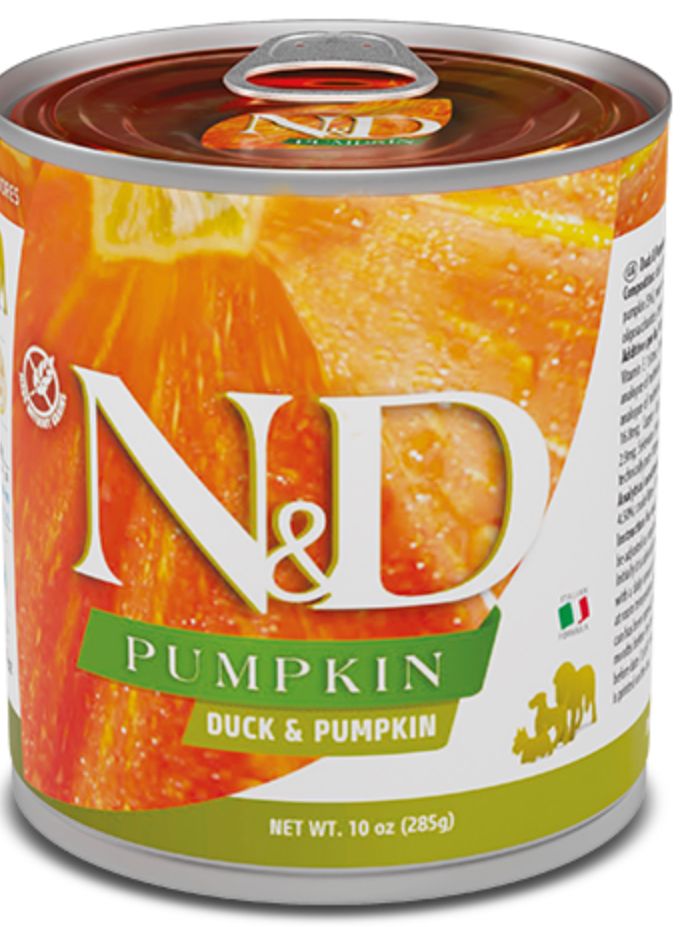FARMINA GRAIN FREE PUMPKIN DUCK CANTALOUPE DOG FOOD 10OZ