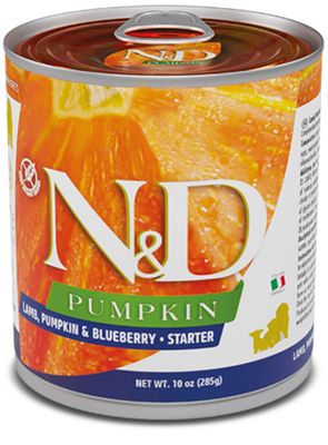 FARMINA GRAIN FREE PUMPKIN LAMB BLUEBERRY DOG FOOD 10OZ