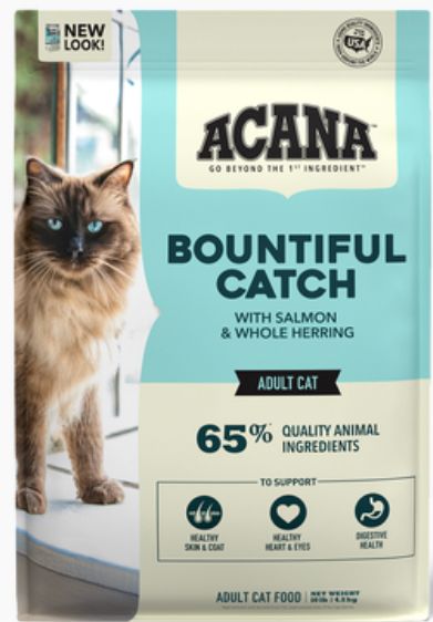 *ACANA BOUNTIFUL CATCH CAT FOOD 10LBS