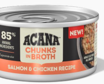 ACANA GRAIN FREE SALMON CHICKEN CAT FOOD 5.5OZ
