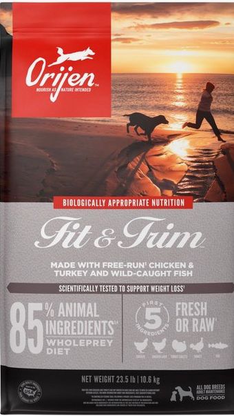 ORIJEN FIT TRIM DOG FOOD 4.5LBS