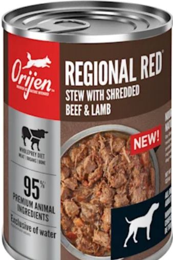 ORIJEN GRAIN FREE STEW REGIONAL RED DOG FOOD 12.8OZ