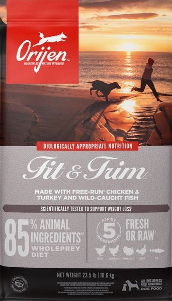 *ORIJEN FIT TRIM DOG FOOD 13LBS