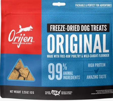 ORIJEN FREEZE-DRIED ORIGINAL DOG TREAT 3.25OZ