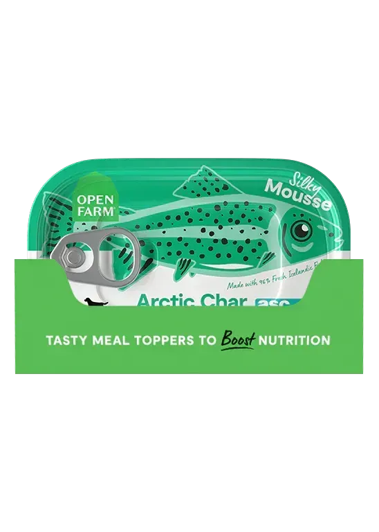 OPEN FARM ARTIC CHAR TOPPER FOR DOGS CASE/ 4.59OZ