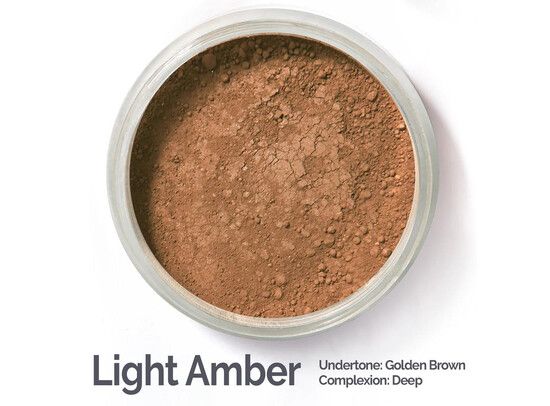 LOOSE MINERALS LIGHT AMBER