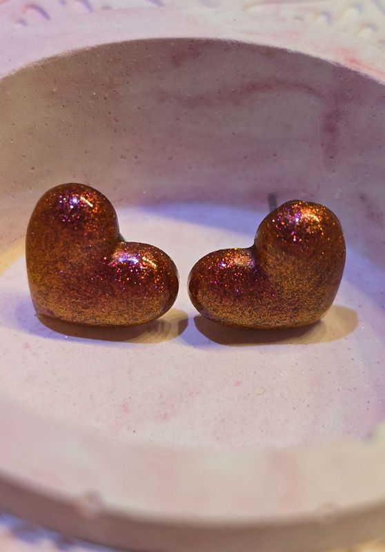 Pendientes botón VALENTINA