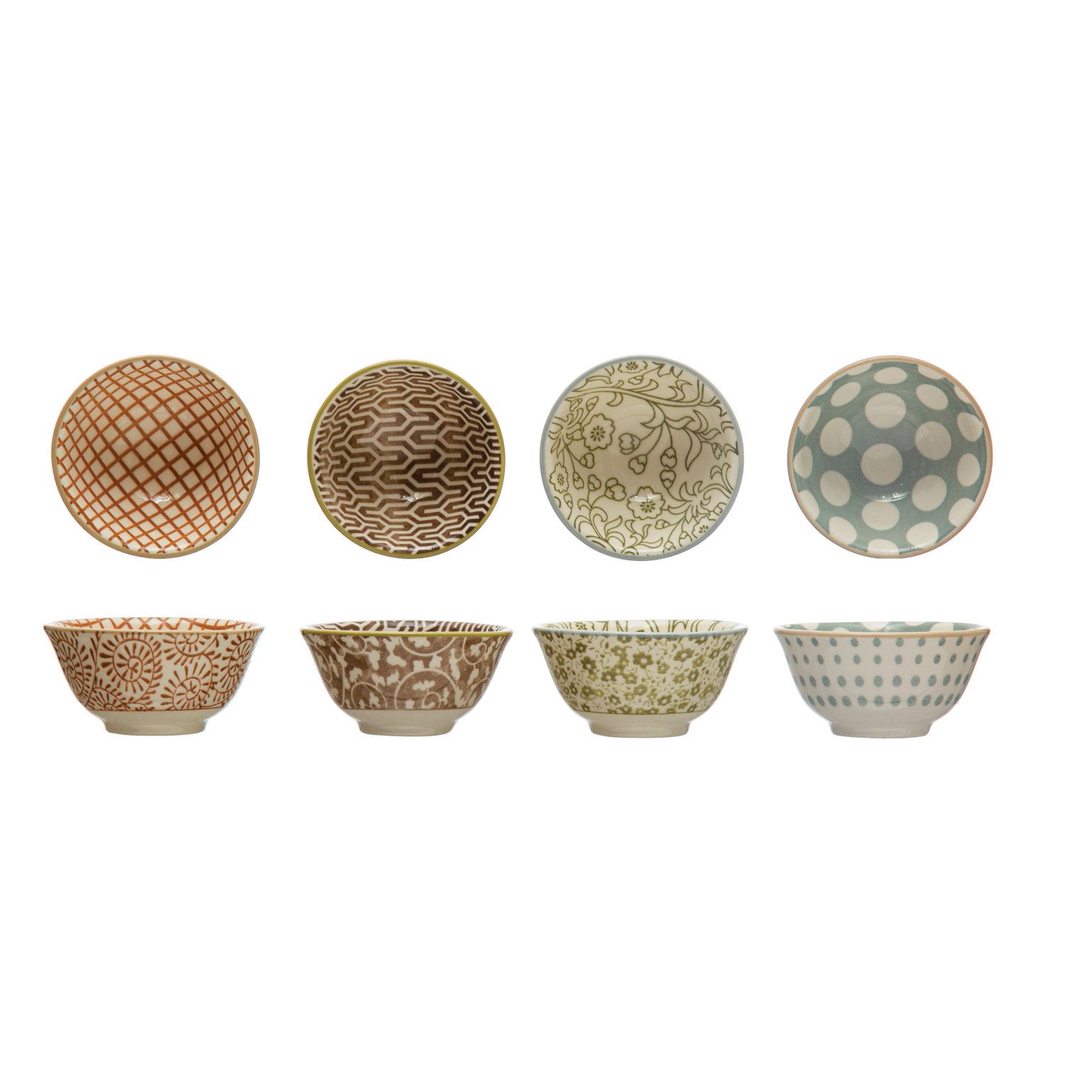 2025 DF7207A STONEWARE PINCH POT 