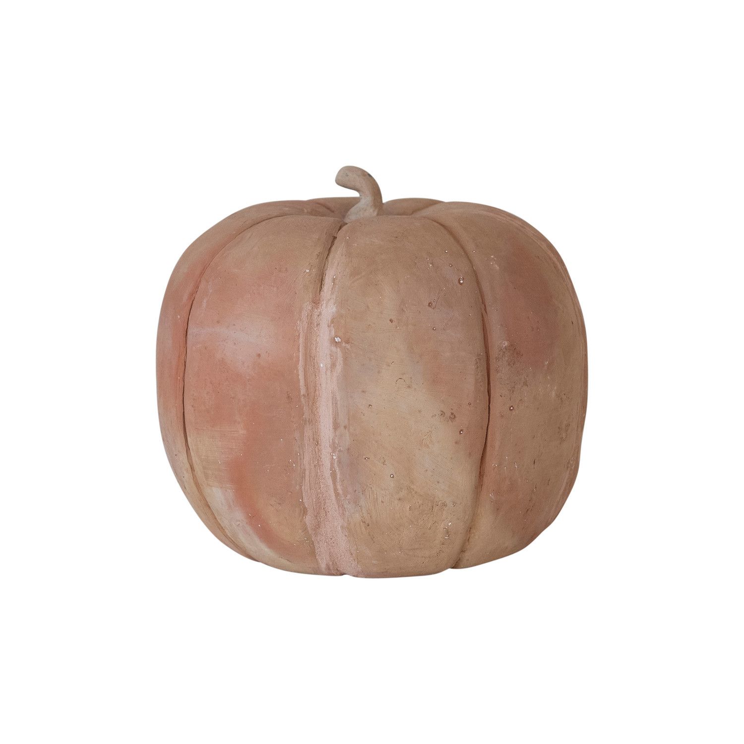 2024 CF3848 7 1/2&quot;ROUND 7&quot;H TERRA COTTA PUMPKIN 