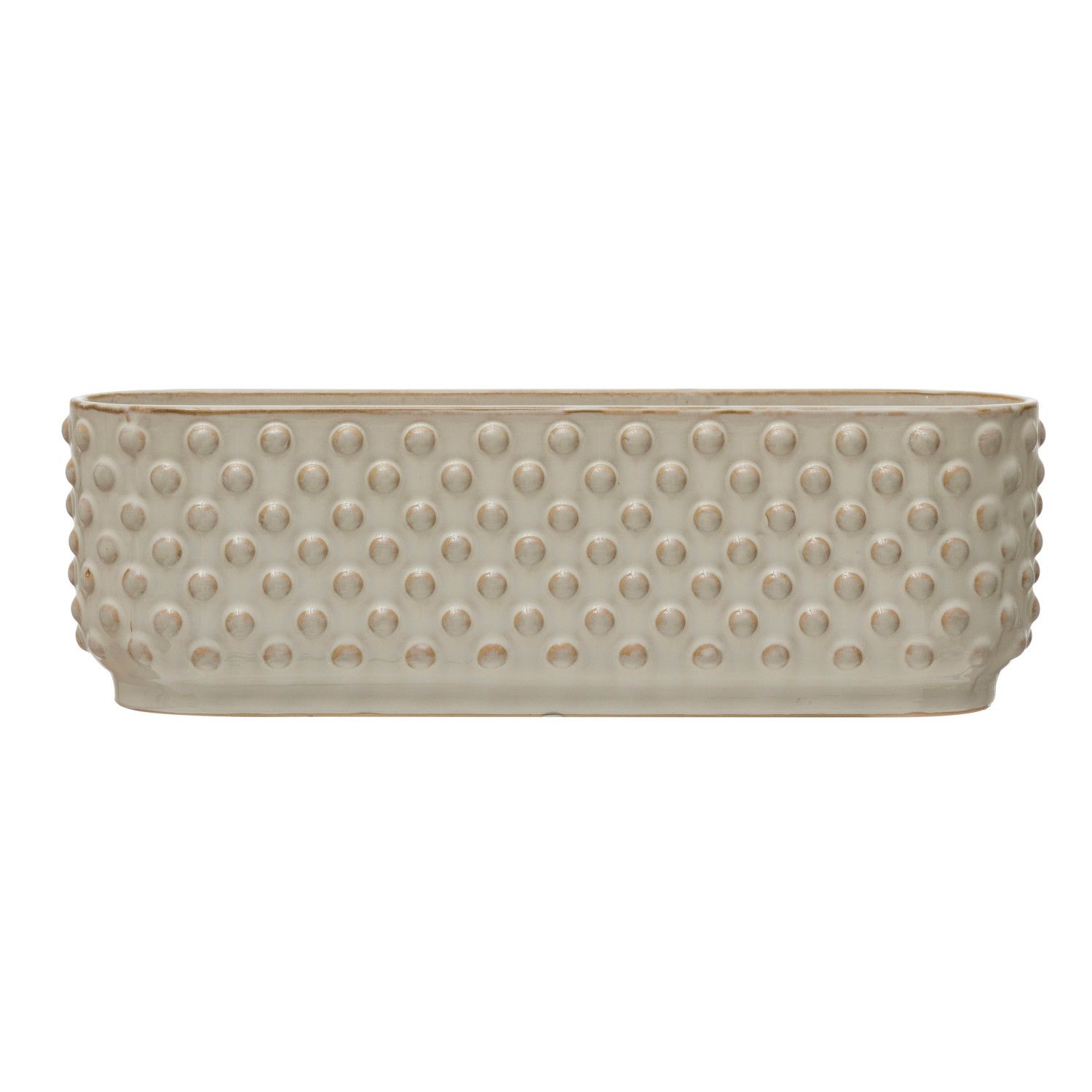 2025  DF4246 HOBNAIL WINDOW PLANTER W/ 3 SECTIONS