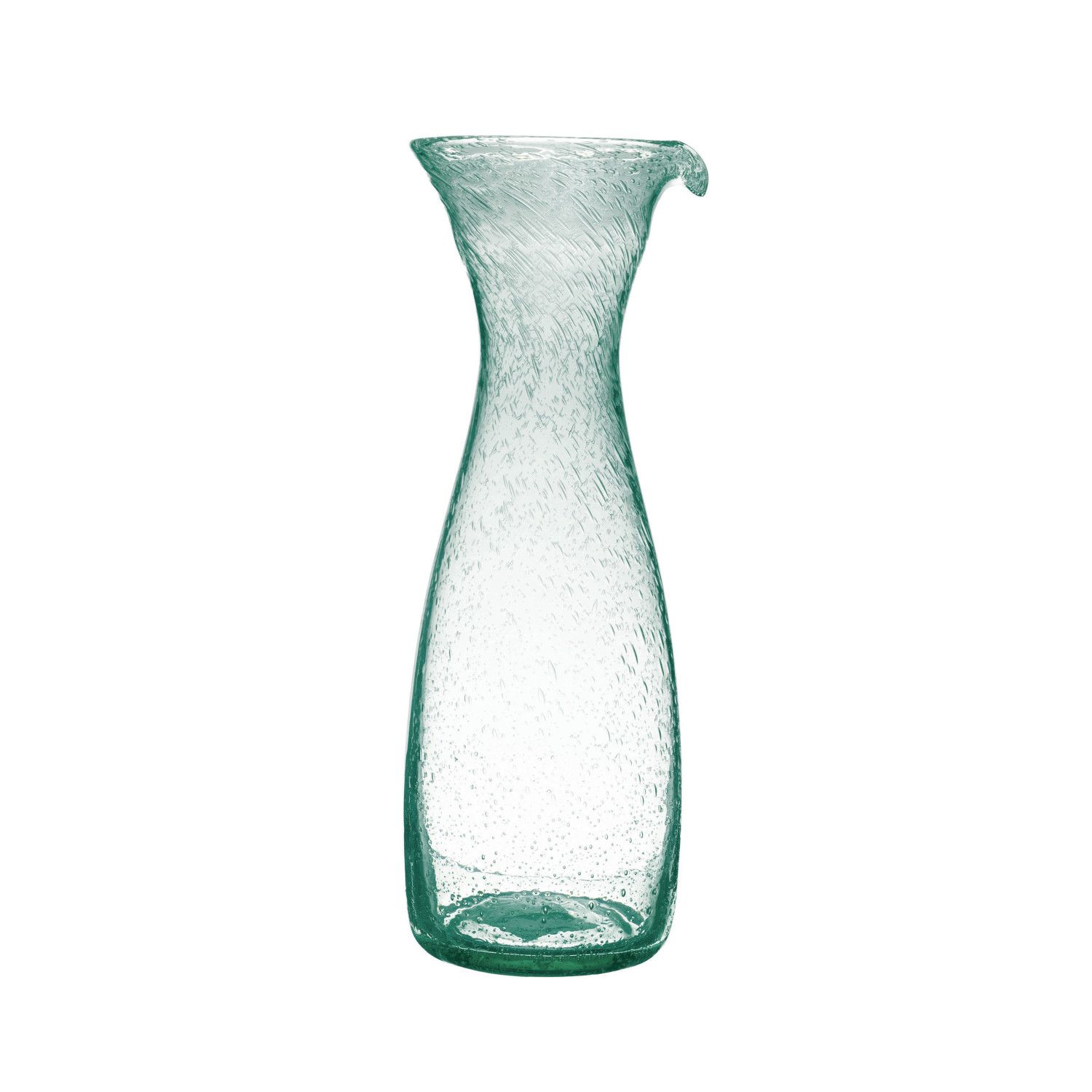 2025  DF6623 TINTED BUBBLE GLASS DECANTER 12 1/2&quot;H