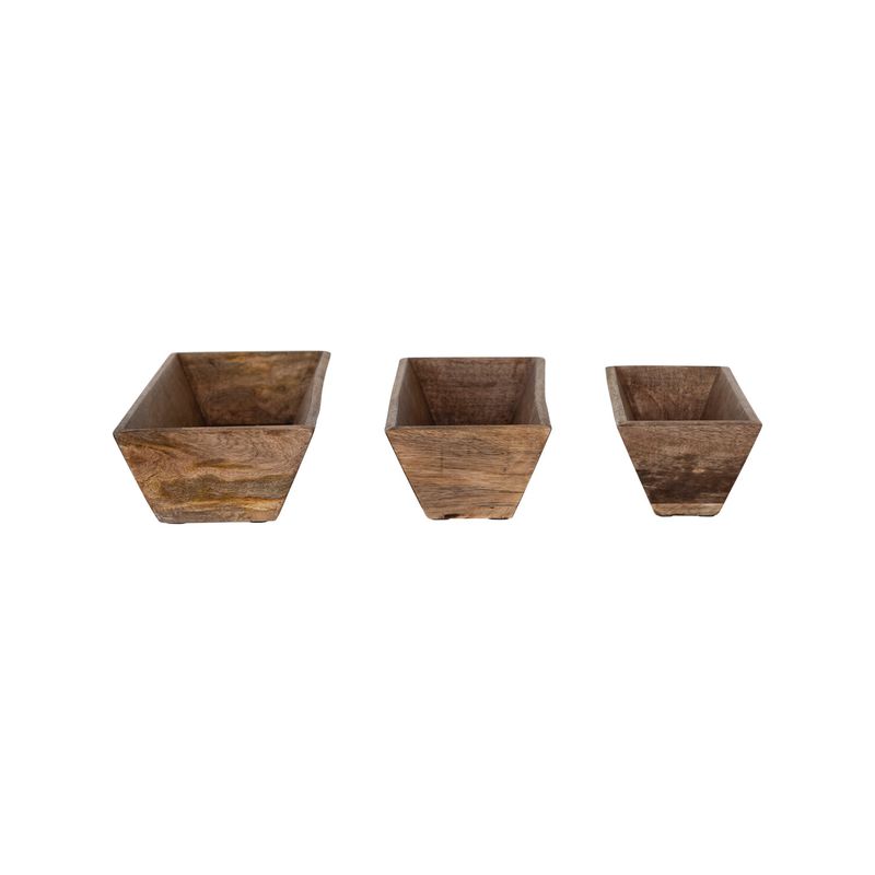 2024 XS5535 HAND CARVED MANGO WOOD TRAYS